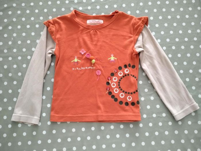 Tee Shirt Manches Longues - Salso Bamba - 5 ans