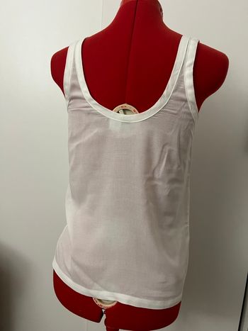Top sans manches fluide blanc H&M