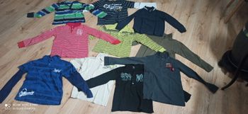 Lot de 10 polos mL 10 ans