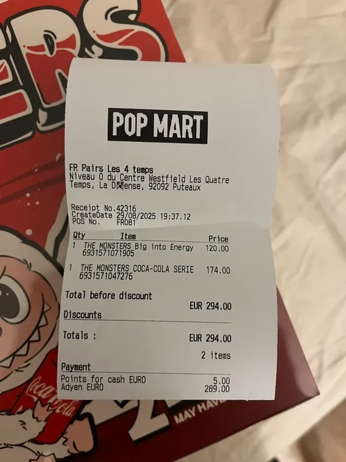 Labubu pop Mart coca canette - photo numéro 6