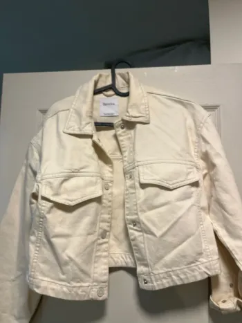 Veste jean courte