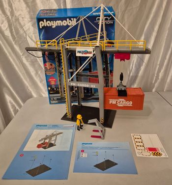 Grue Playmobil de dock 5254
