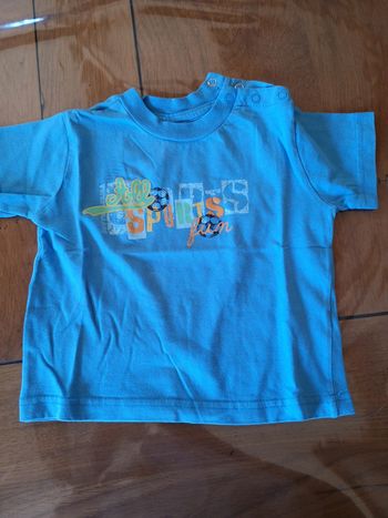 Tee-shirt manches courtes 12 mois garçon