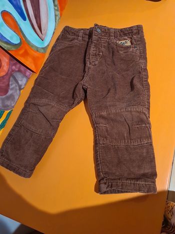 Pantalon velours hiver