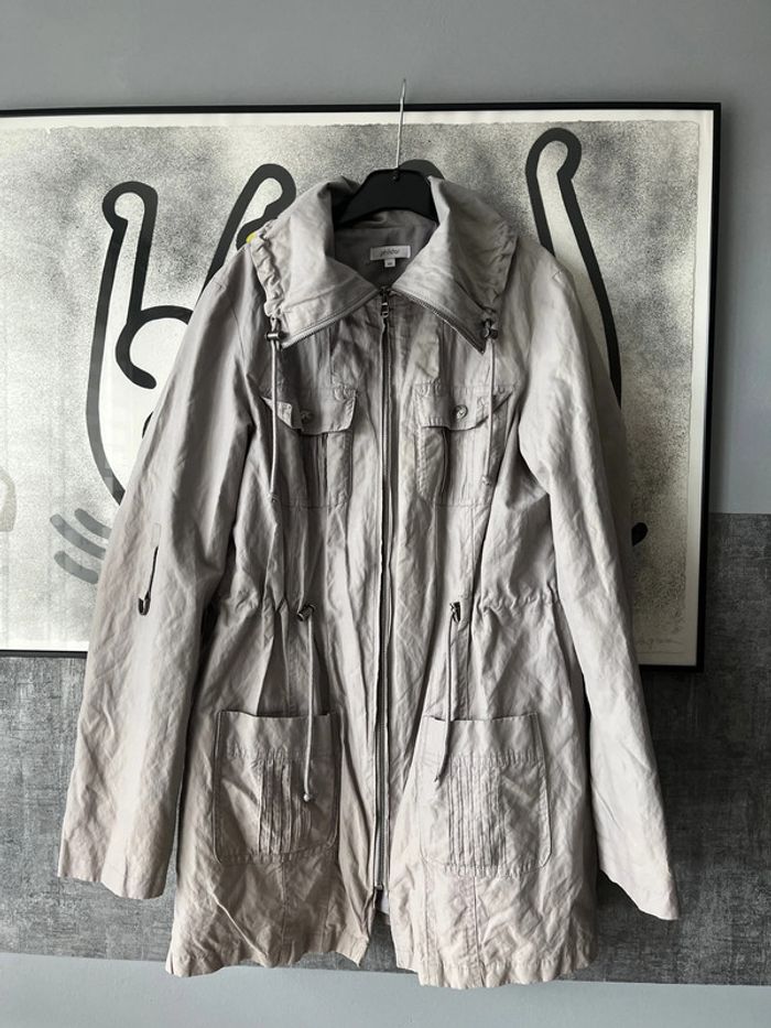 Veste parka coupe vent