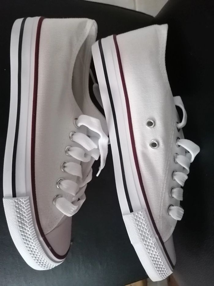 Basket en toile NEUVES taille 36 - photo numéro 8