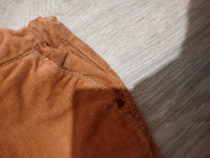 Pantalon en velours Camel Sergent major - photo numéro 5