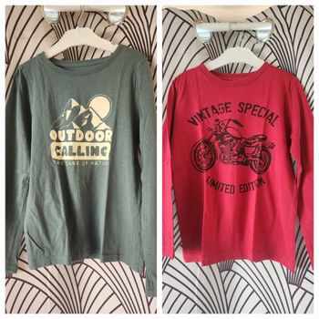 Lot tee-shirt manches longues