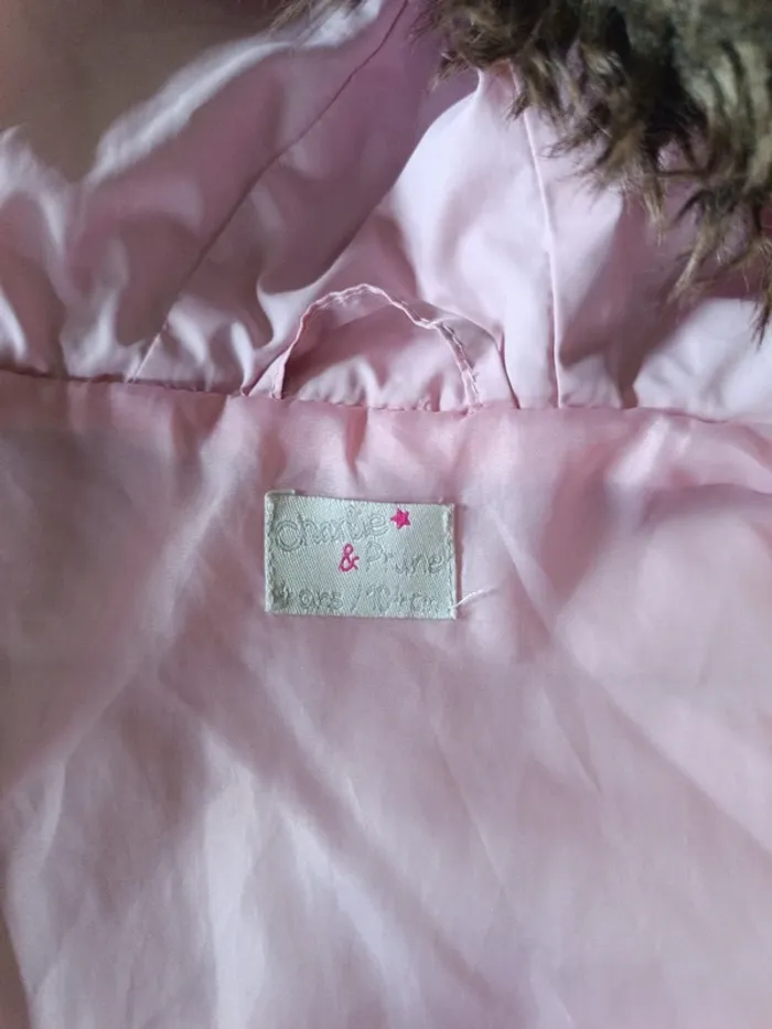 Manteau à capuche Charlie & Prune 4A - photo numéro 6