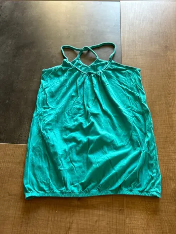 Débardeur femme, taille S, pimkie, turquoise