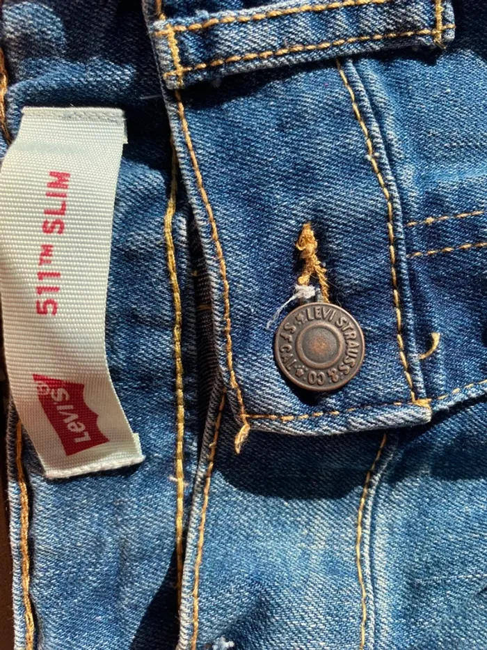 Jean Levis 511 slimTaille s ou 36 ou 16 ans - photo numéro 9