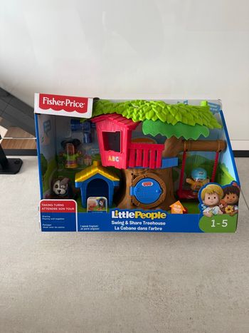Cabane dans l’arbre Fisher price 