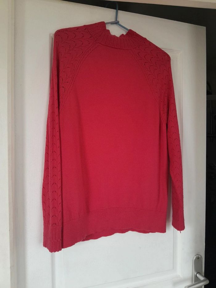 Pull léger naf naf vintage taille l - photo numéro 2