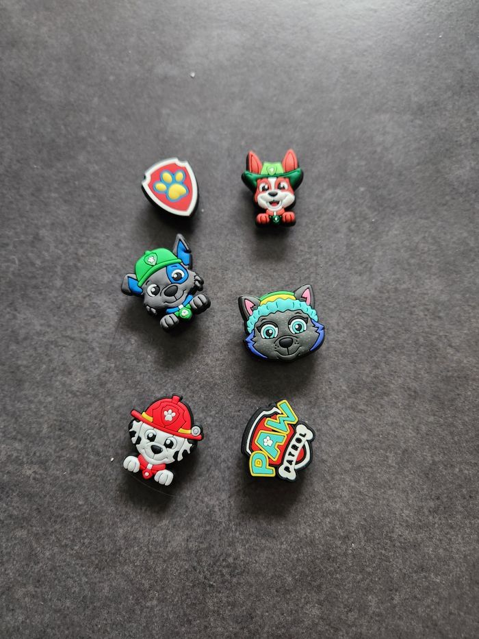 Breloques crocs pat patrouille