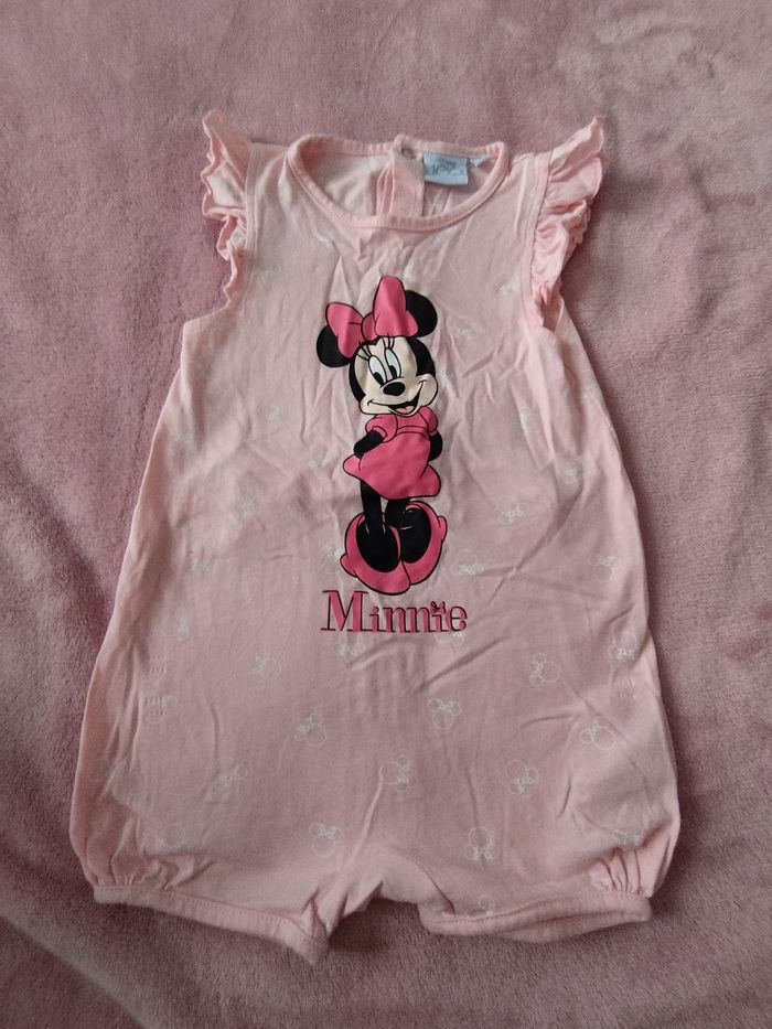 combishort fille minnie 86cm