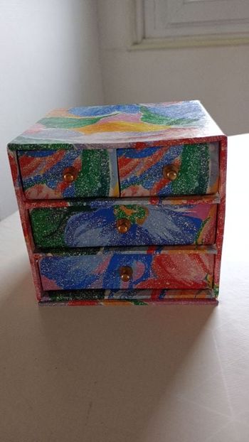 Boite bijoux, boite a tiroirs