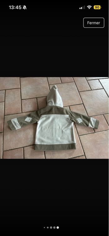 Veste polaire chaude mixte taille 4 ans marque CM : couleurs de montagnes