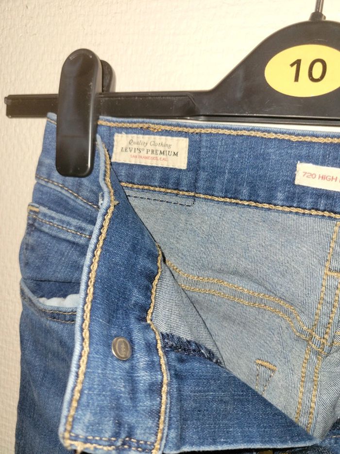Jean 720 high rise super skinny levi's - photo numéro 3