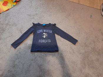 Tee shirt manches longues reine des neiges