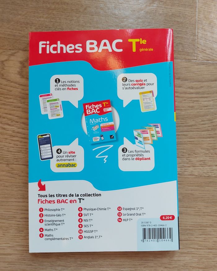 Fiches BAC - Maths Spécialité - Tle - photo numéro 2