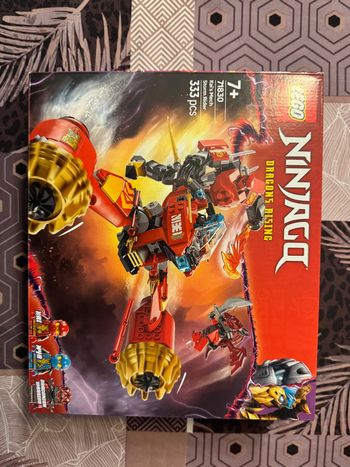 LEGO Ninjago 71830 – Moto Tempête du Robot de Kai – 333 pièces – Neuf scellé