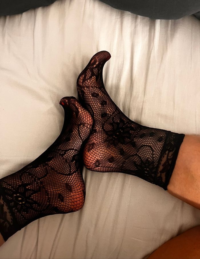 Lot chaussettes résille noires - neuf - taille unique