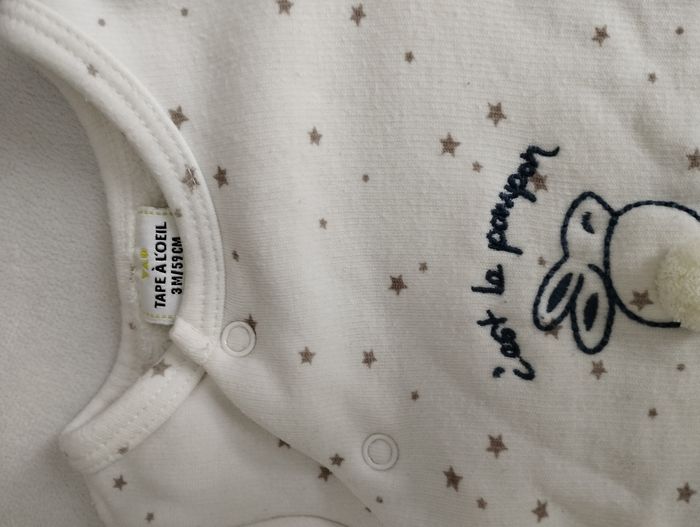 Pyjama tape à l'oeil 3 mois - photo numéro 2
