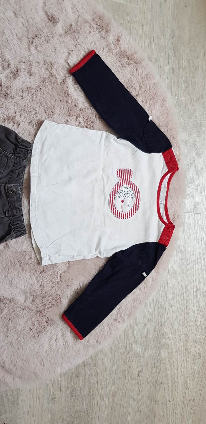 Lot 2 t-shirt + 2 pulls fille 2 ans - photo numéro 4