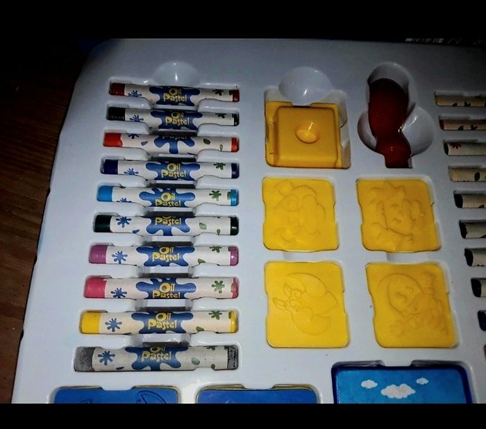 🟣 NEUF Set de coloriage et tampons Mer 🟣 - photo numéro 3