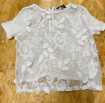 Haut dentelle New Look S