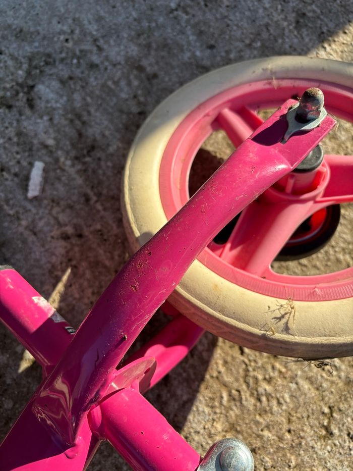 Draisienne btwin decatlon rose - photo numéro 2