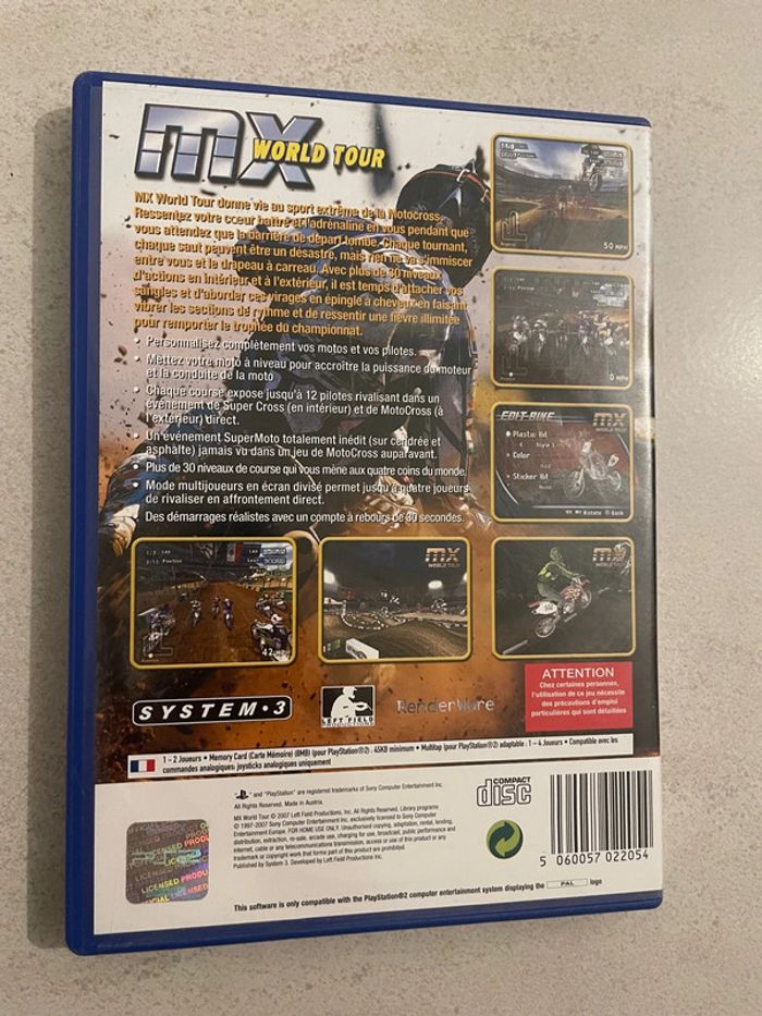 MX World Tour PS2 - photo numéro 2