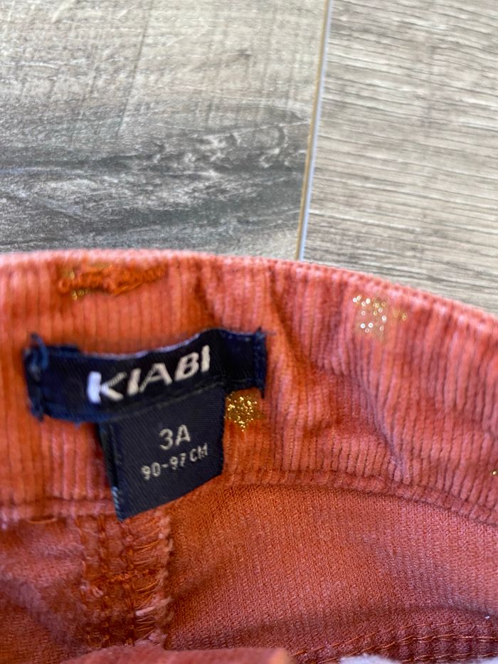 Pantalon velours Kiabi 3 ans - photo numéro 2
