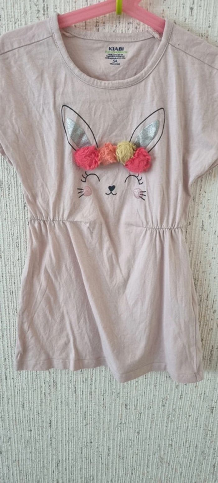 Robe lapin pompon robe taille 5 ans kiabi - photo numéro 7
