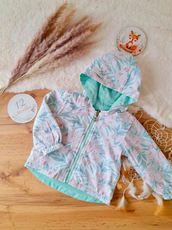 Veste mi saison / coupe vent réversible 12 mois
