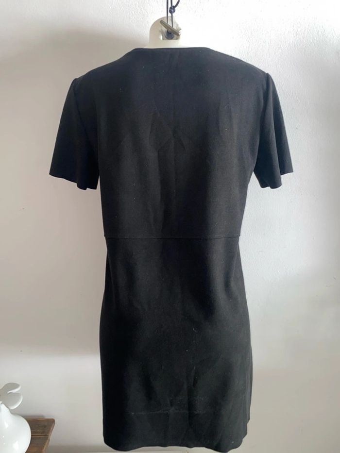 Robe droite noir Zara - photo numéro 3
