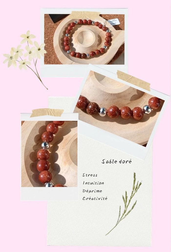 Bracelet Lithothérapie - photo numéro 6