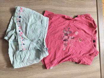 T shirt + robe short