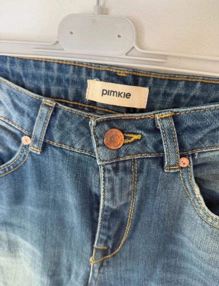 🦋 Jeans Taille Basse Pimkie / foncé T/XS 🦋 - photo numéro 3