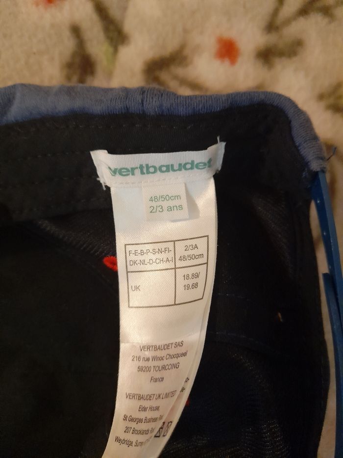 Casquette vertbaudet - photo numéro 4