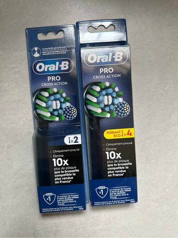 Lot de 6 brossette oral b
