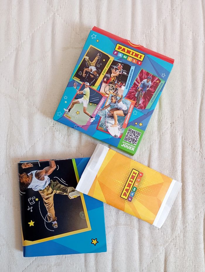 Lot de 2 pochettes Jeux Olympiques 2024 Panini Mac Donald's - photo numéro 3