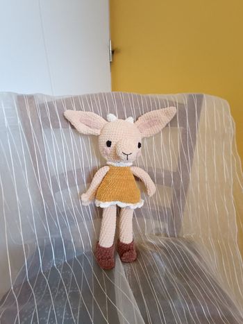 Agneau amigurumi 