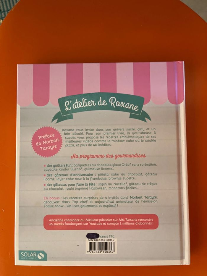 Livre de cuisine atelier de Roxane - photo numéro 2