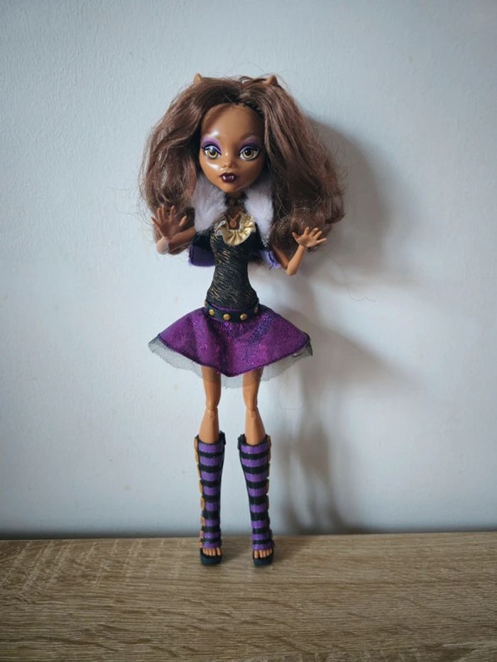 Poupée Monster High - Claudween Wolf - Ghoul'sAlive - Mattel