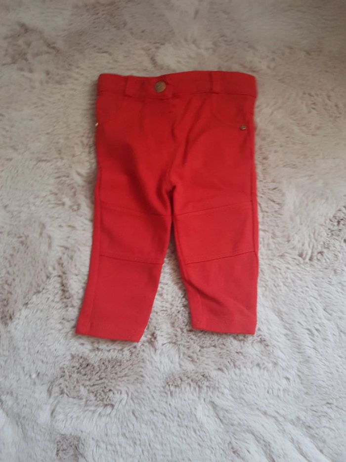 Pantalon style jegging fille 6 mois