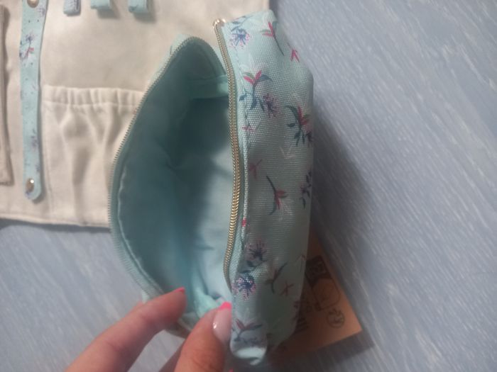 Petite trousse de toilette manoukian / trousse à maquillage - photo numéro 6