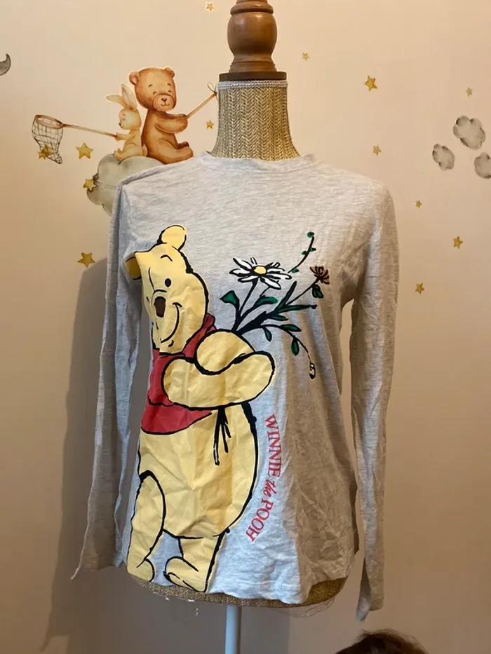 Haut femme Winnie l’ourson s décontractée