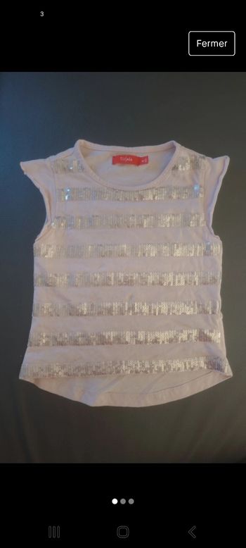 Tee-shirt fille 4 ans