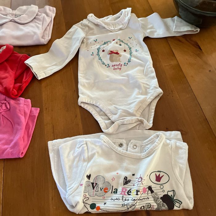 tee-shirts fille 6 mois et 1 body - photo numéro 4